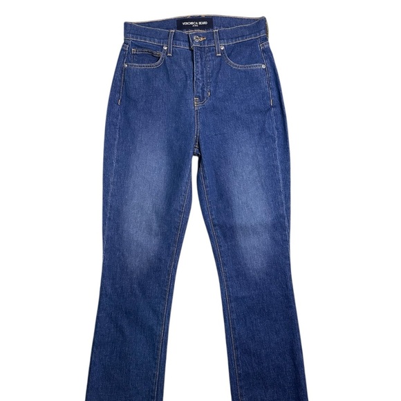 NWOT Veronica Beard Carly Kick Flare Crop High Rise 25 - Picture 1 of 8